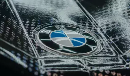 BMW logo media bank