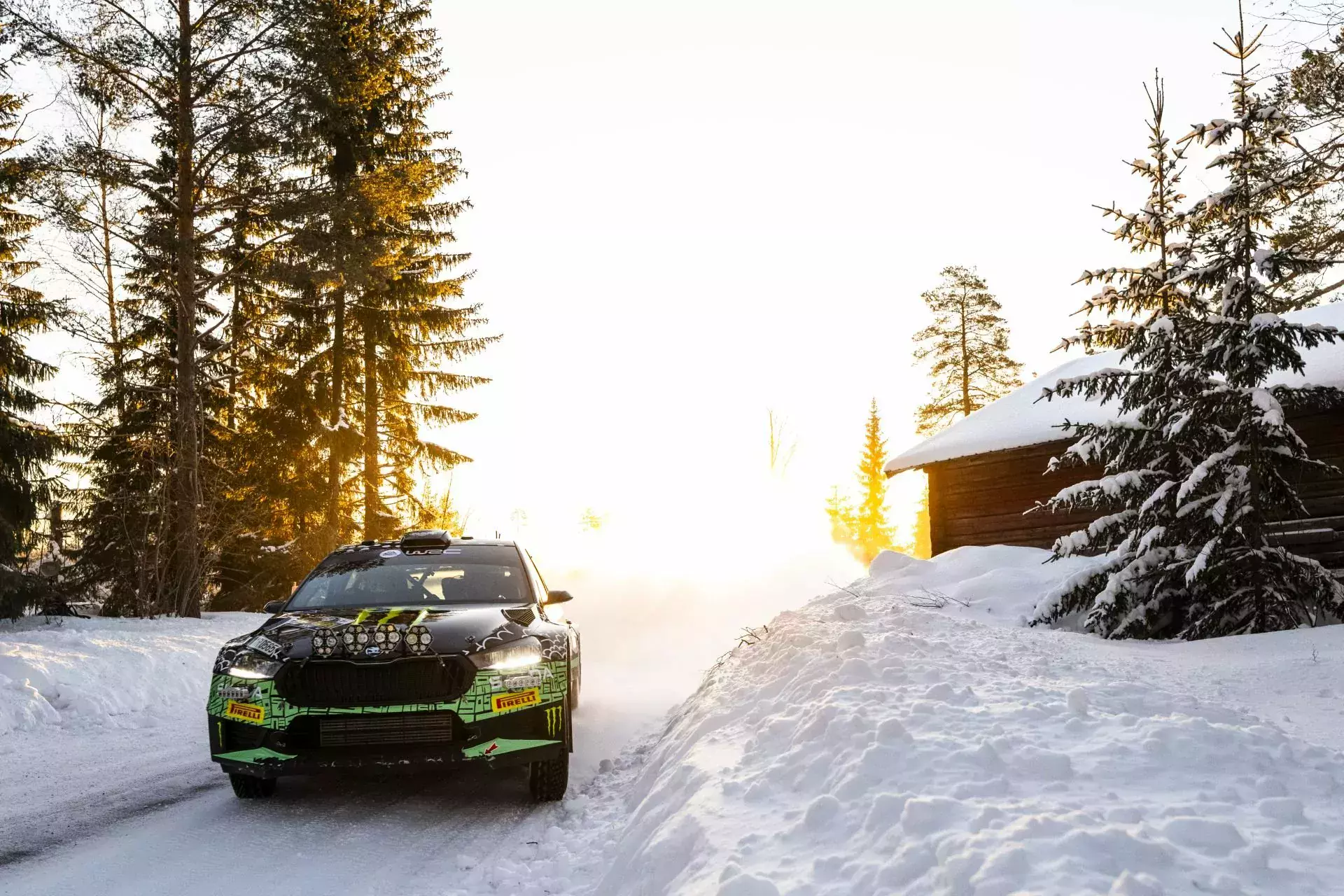 wrc rajd szwecji oliver solberg