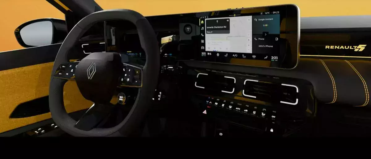 Renault R5 E-tech wnetrze
