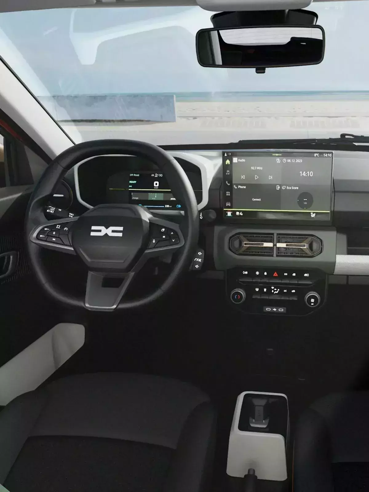 dacia spring fl wnętrze