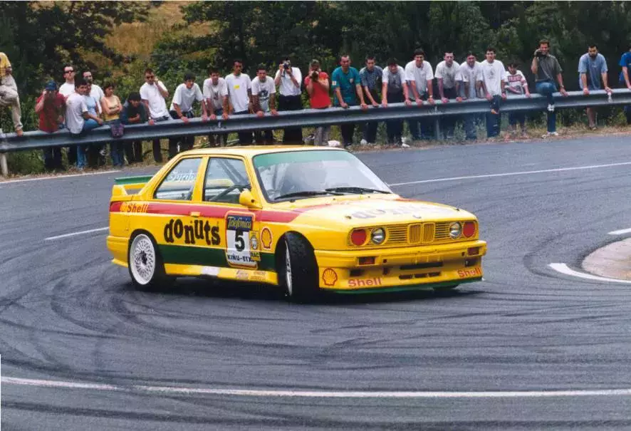 Dani Sordo / BMW M3 30 / wyścig górski Subida a Udana 1999