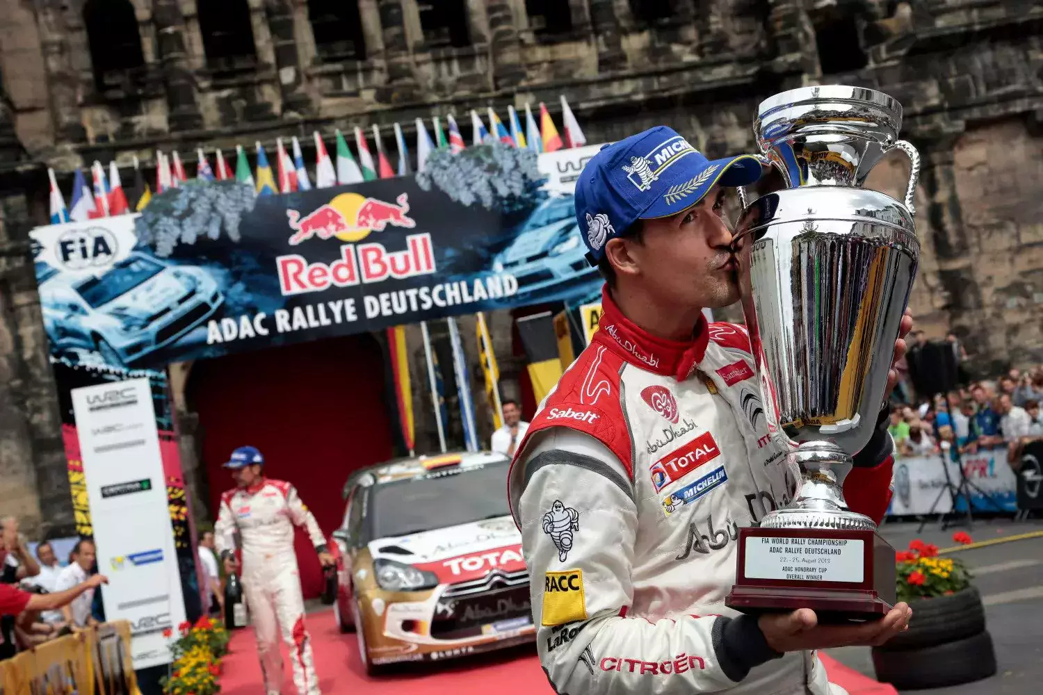 Dani Sordo / pierwsze zwycięstwo w WRC / Rajd Niemiec 2013 / Citroen DS3 WRC