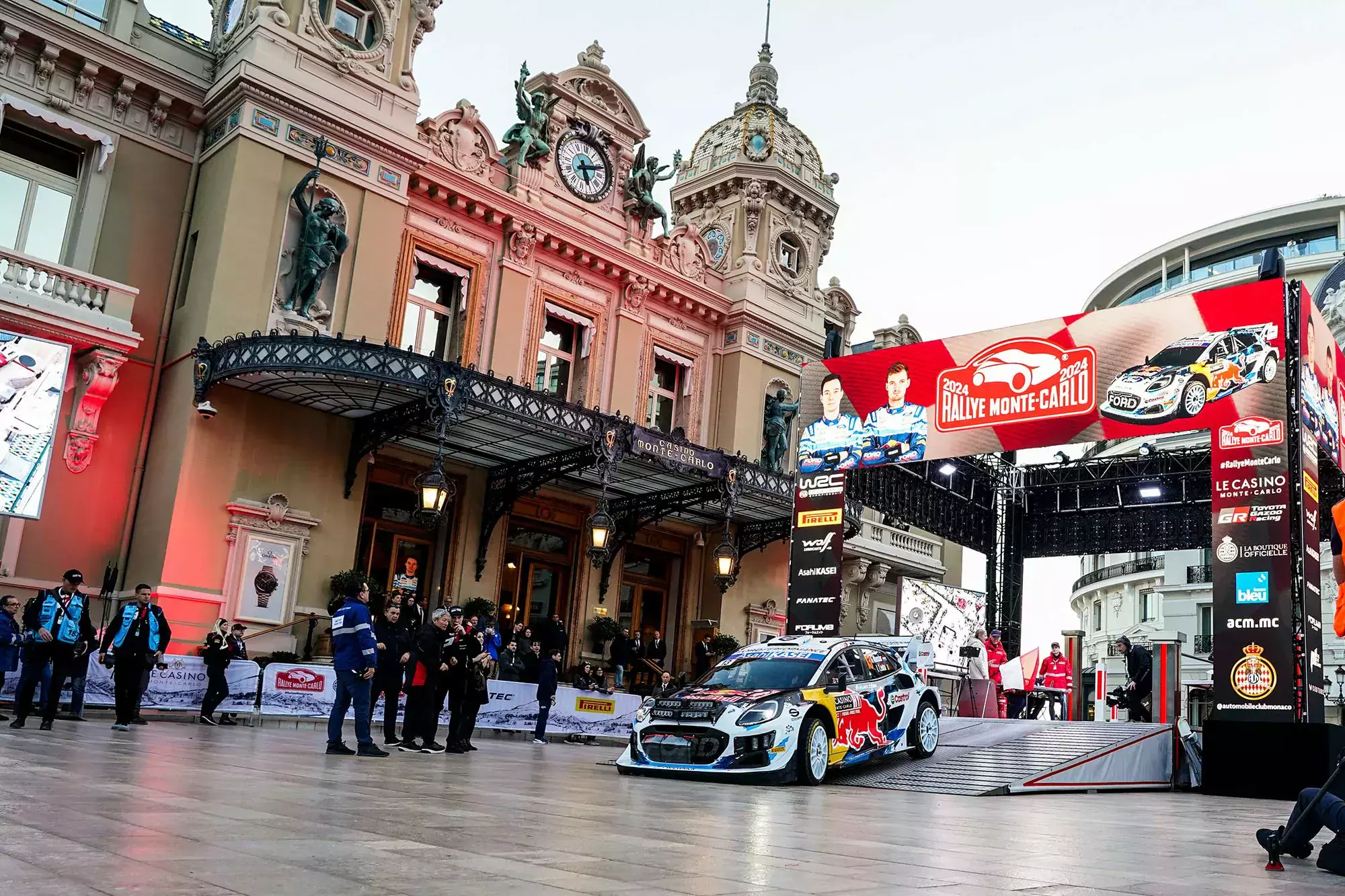 Gregoire Munster / Ford Puma Rally1 / Rajd Monte Carlo 2024 / WRC