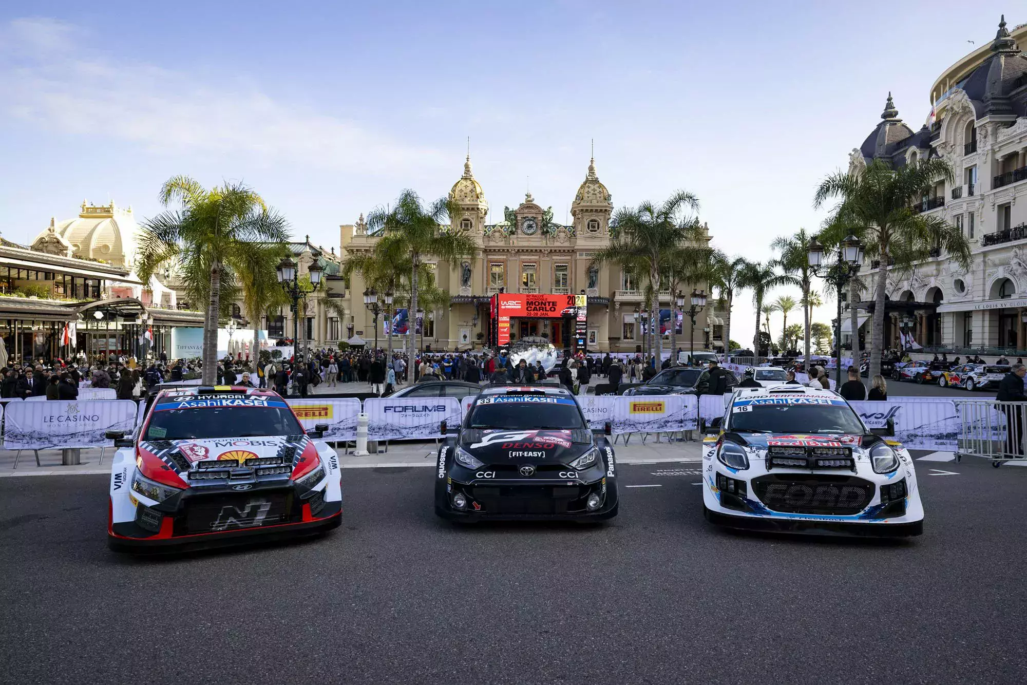 Hyundai i20 N Rally1 / Toyota GR Yaris Rally1 / Ford Puma Rally1