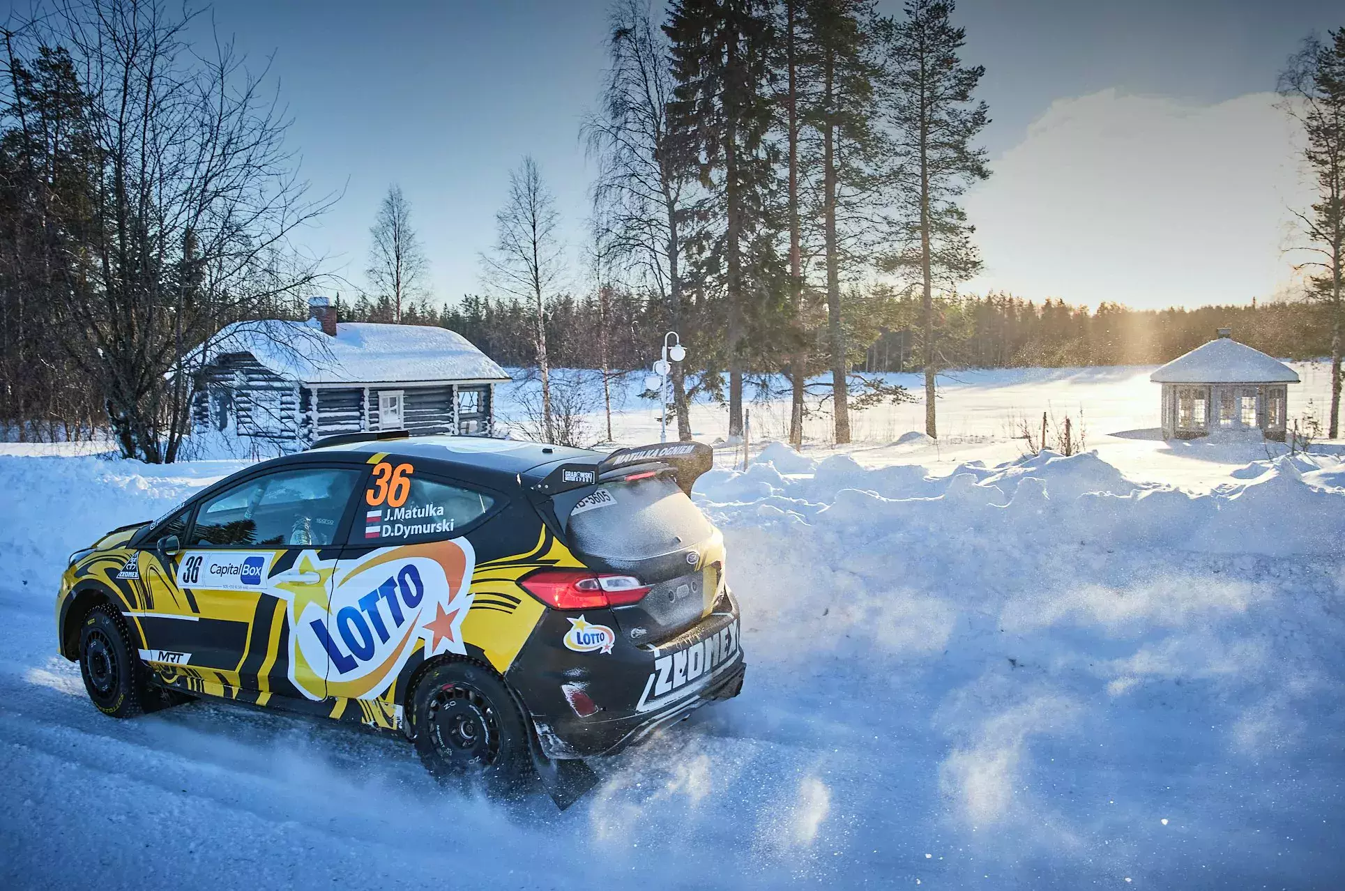Jakub Matulka / Daniel Dymurski / Ford Fiesta Rally3 / Rajd Arktyczny 2024