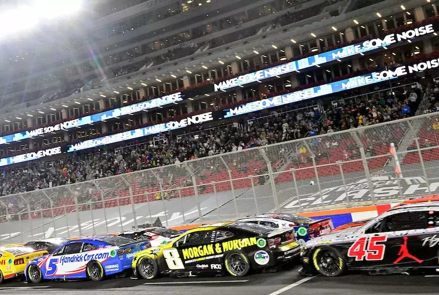 nascar clash los angeles