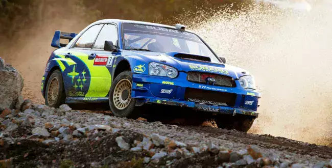 Petter Solberg / Phil Mills / Subaru Impreza S9 WRC '03 / Rajd Wielkiej Brytanii 2003
