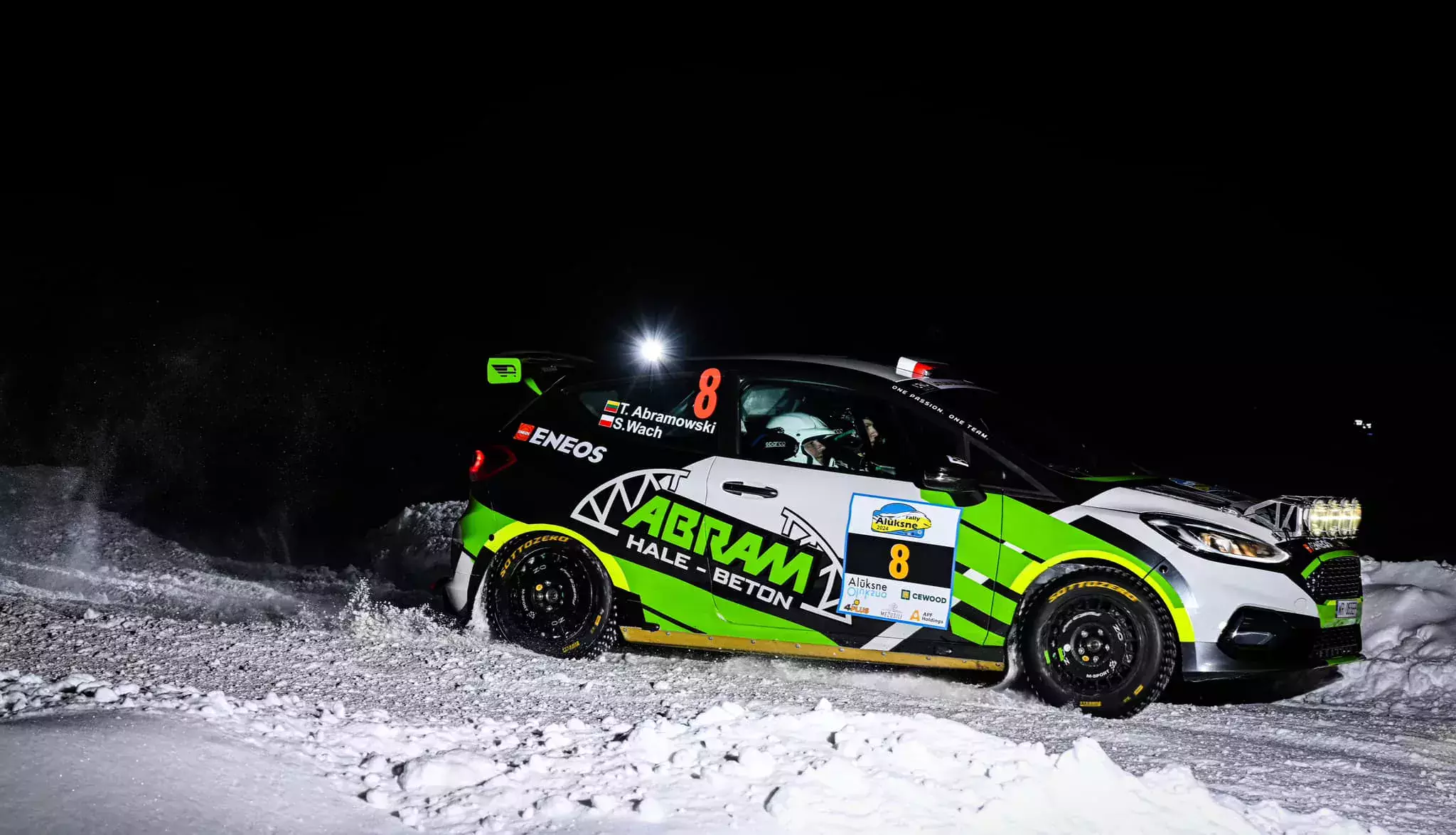 rallijs rally sarma polacy rajdy samochodowe łotwa gulbene