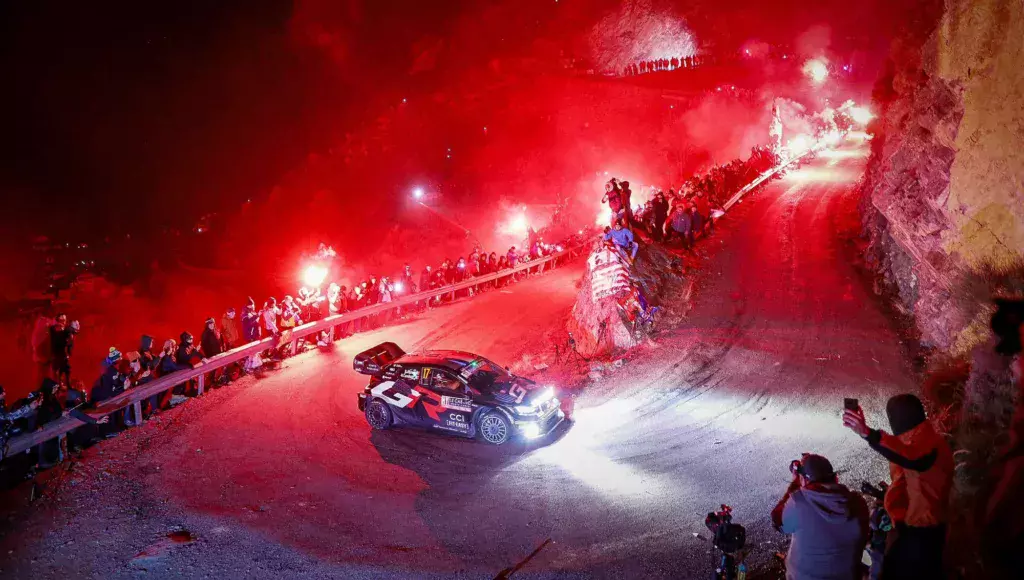 Sebastien Ogier / Toyota GR Yaris Rally1 / Rajd Monte Carlo 2024 / WRC
