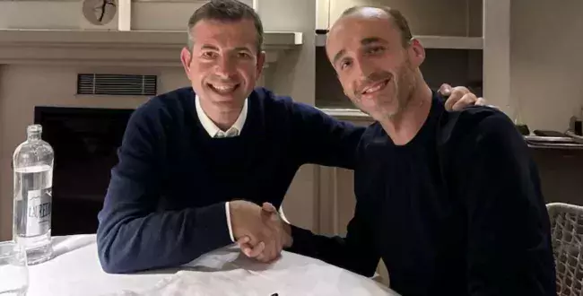 Tobia Cavallini i Robert Kubica