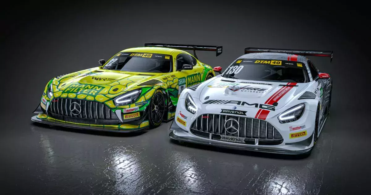 Barwy zespołu Winward Racingna sezon 2024 DTM