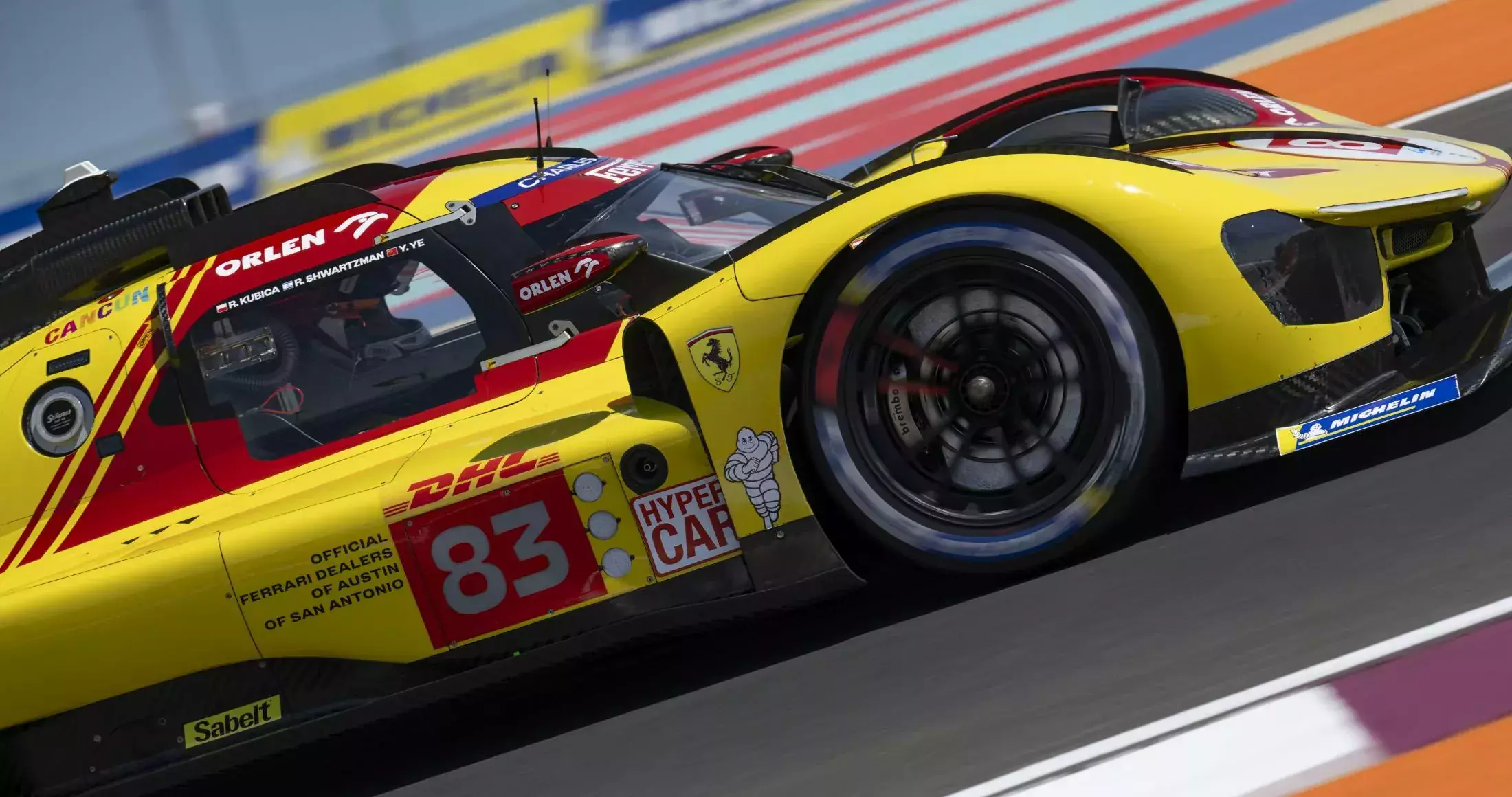 WEC Robert Kubica Ferrari AF Corse ORLEN Team Qatar 1812 km Le Mans