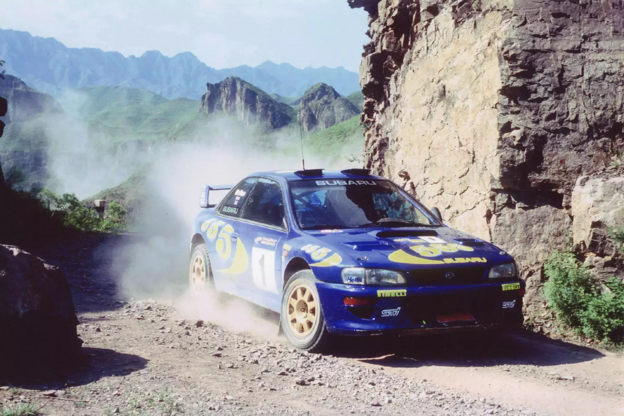 Colin McRae / Nicky Grist / Subaru Impreza S5 WRC '97 / Rajd Chin 1998