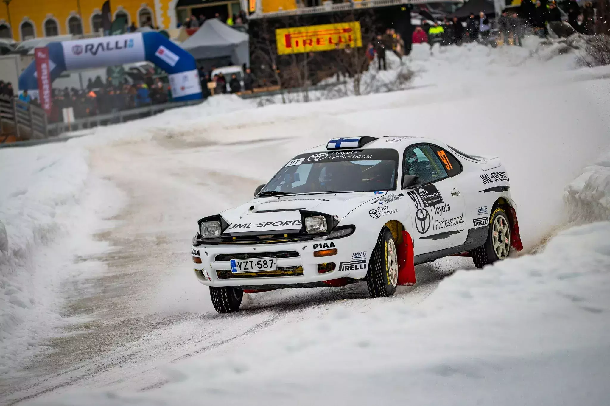 Jari-Matti Latvala / Enni Malkonen / Toyota Celica GT-Four ST185 / Tuuri Ralli