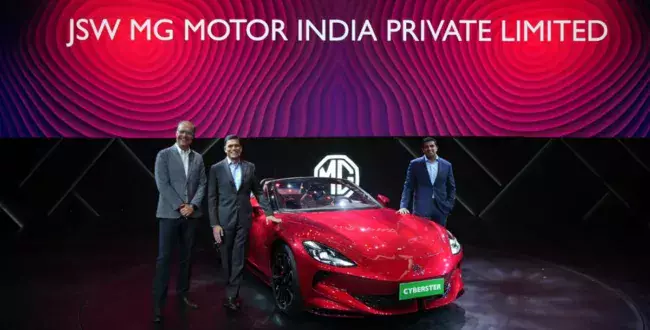 mg-motor india wprowadzi cyberstera na rynek