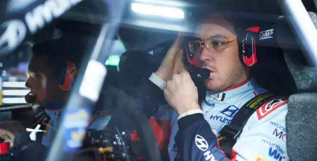 Thierry Neuville / Rajd Szwecji 2024 / lider Hyundaia w WRC