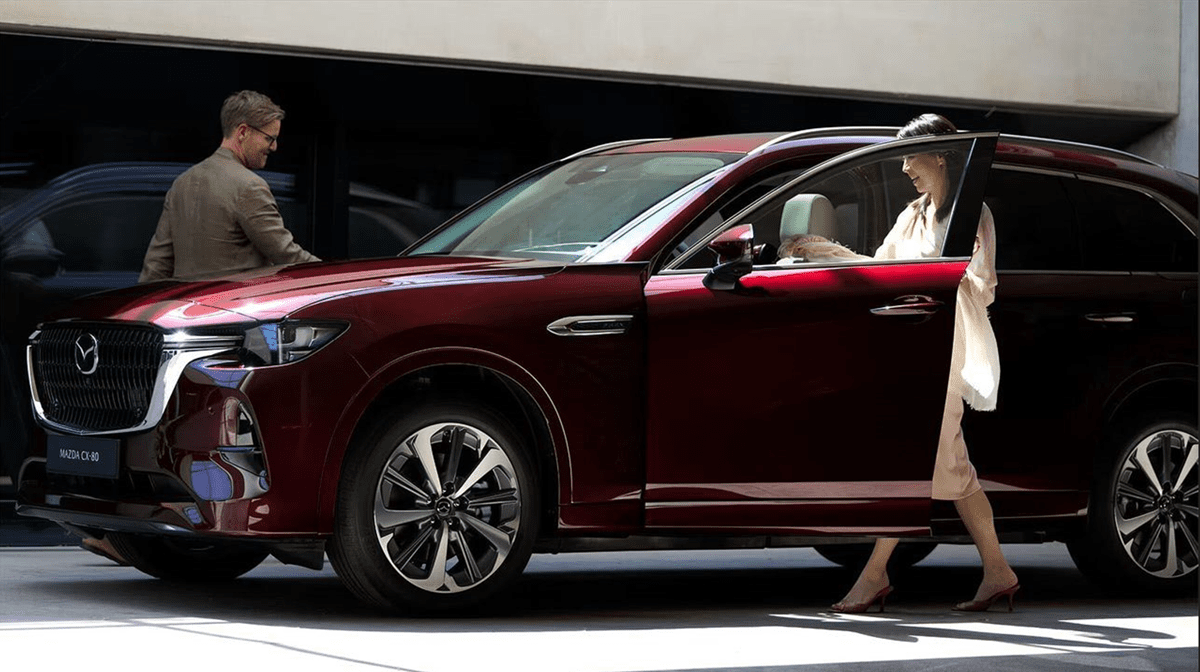 Mazda CX80 już latem