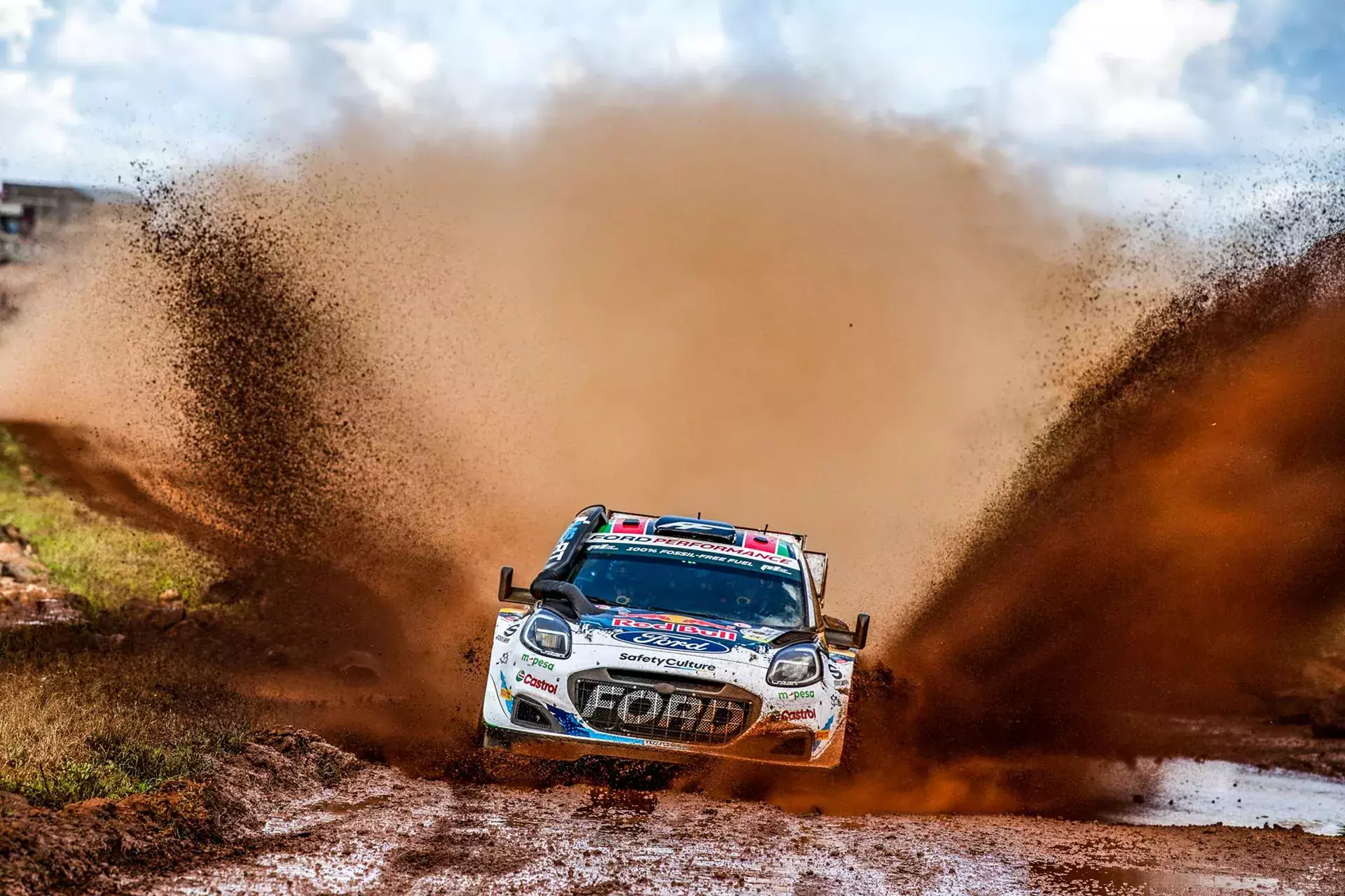 Adrien Fourmaux / Alex Coria / Rajd Safari 2024 / WRC / Ford Puma Rally1