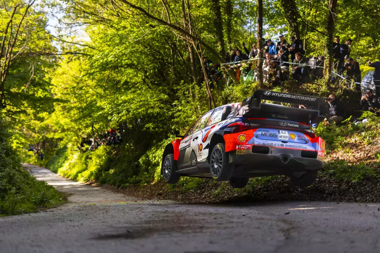 Andreas Mikkelsen / Hyundai i20 N Rally1 / Rajd Chorwacji 2024 / WRC