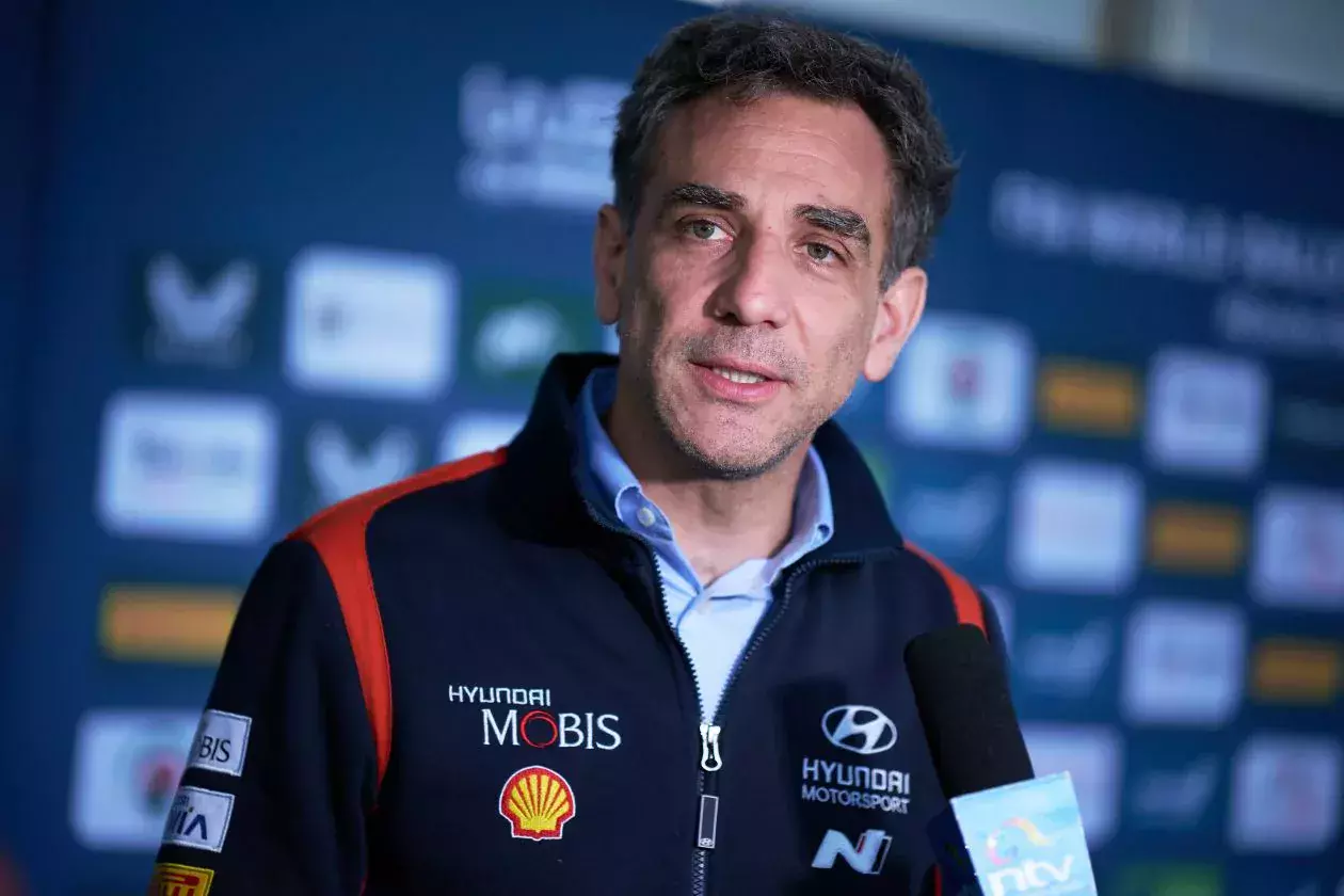 Cyril Abiteboul / prezes i szef rajdowego zespołu Hyundai Motorsport / Rajd Safari 2024 / WRC