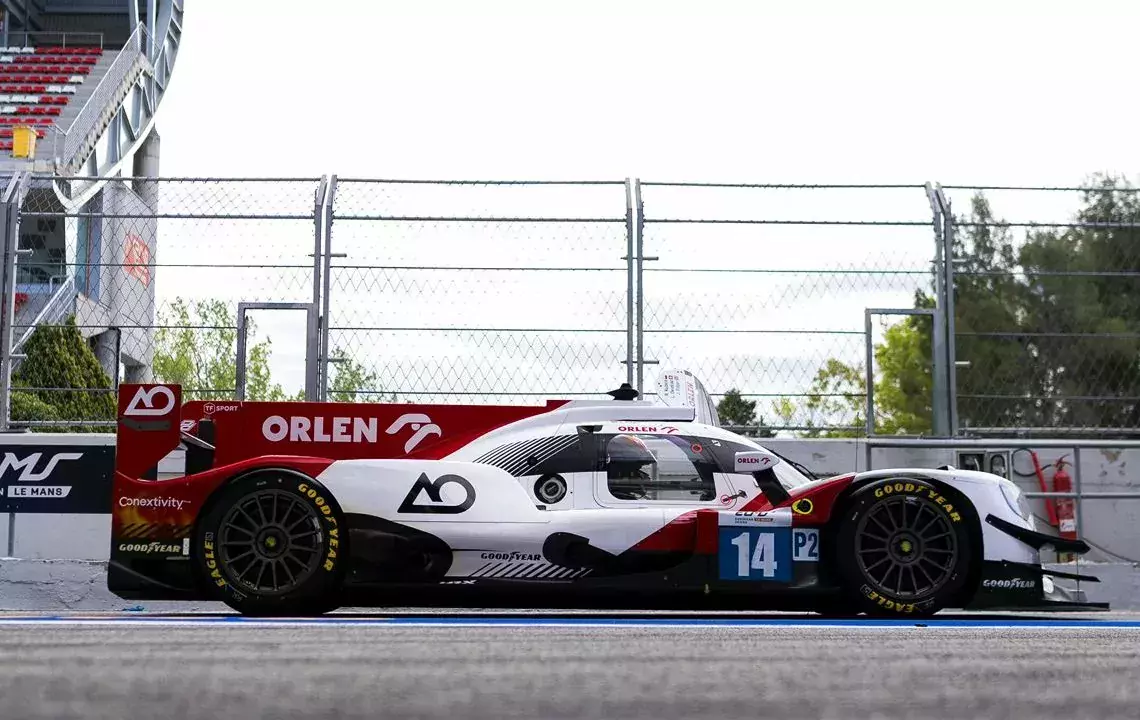 european le mans series elms robert kubica orlen team barcelona