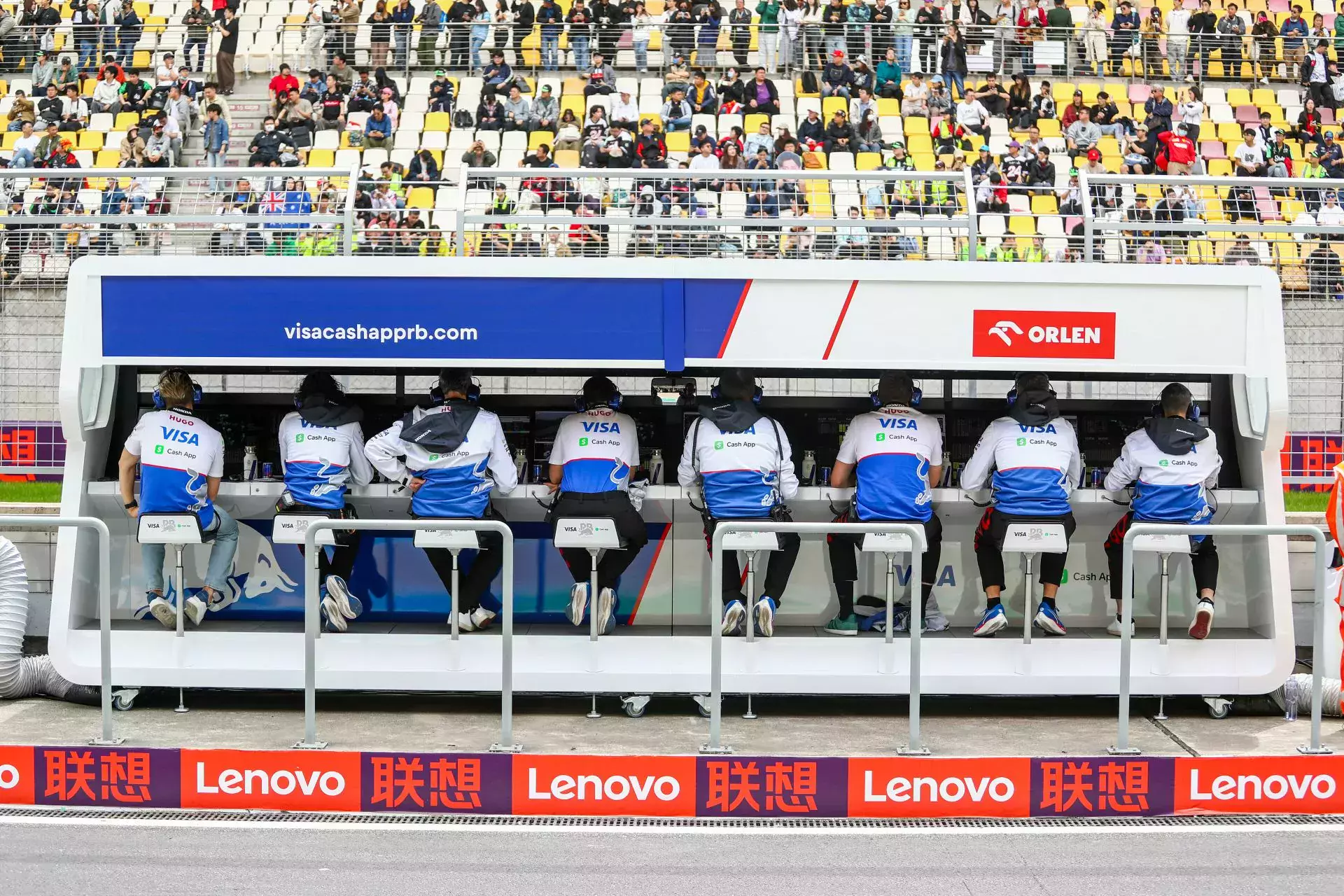 F1 Formuła 1 Visa Cash App RB ORLEN Team Grand Prix Chin