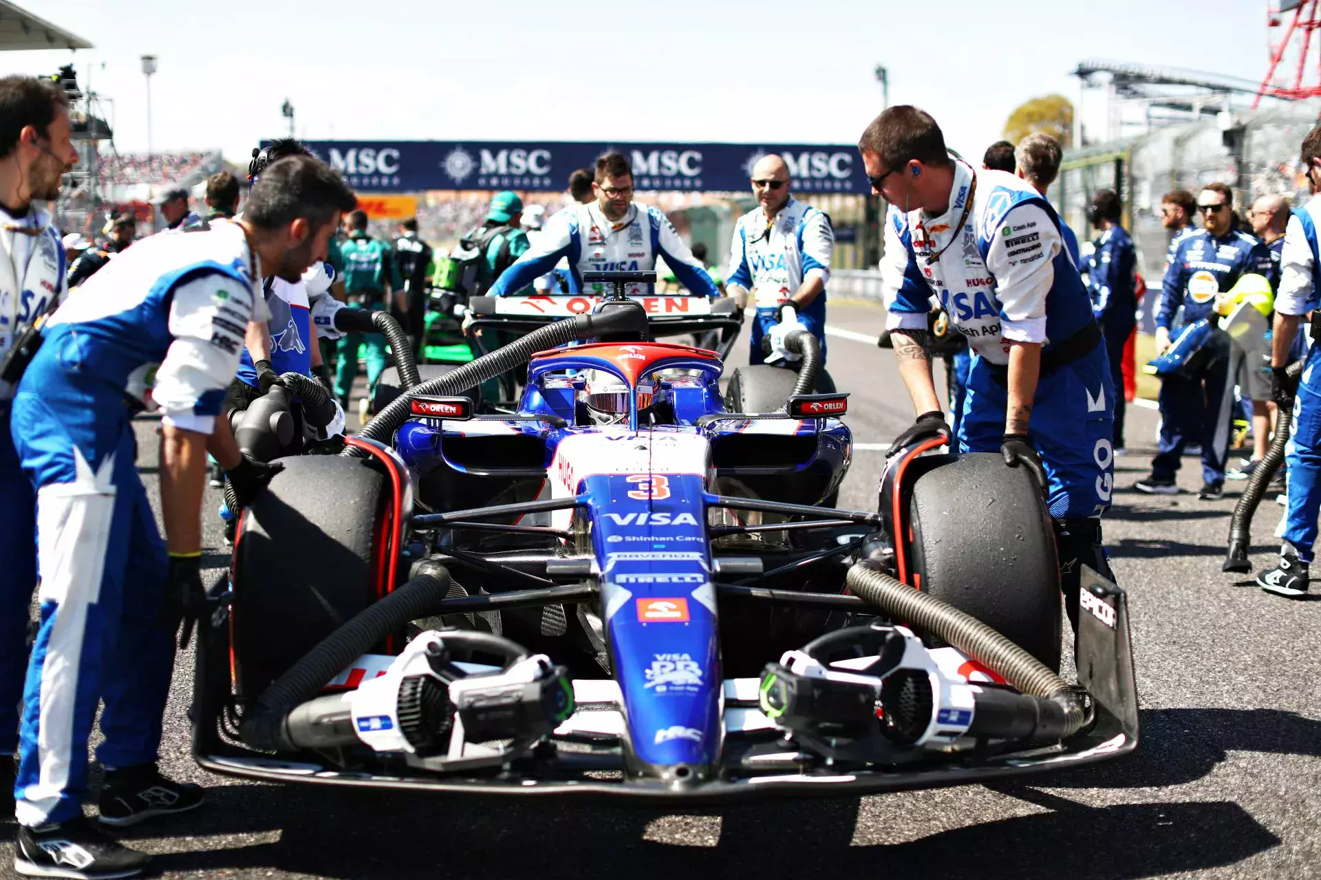 Formuła 1 F1 Grand Prix Japonii Visa Cash App RB ORLEN Team