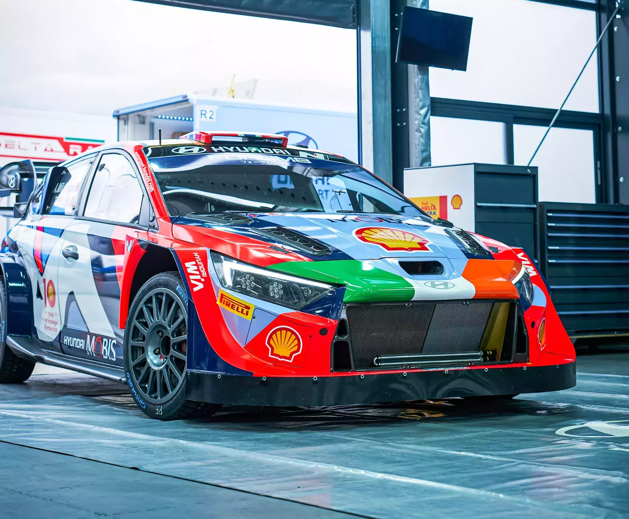 Hyundai i20 N Rally1 / hołd dla Craiga Breena / Rajd Chorwacji 2024 / WRC