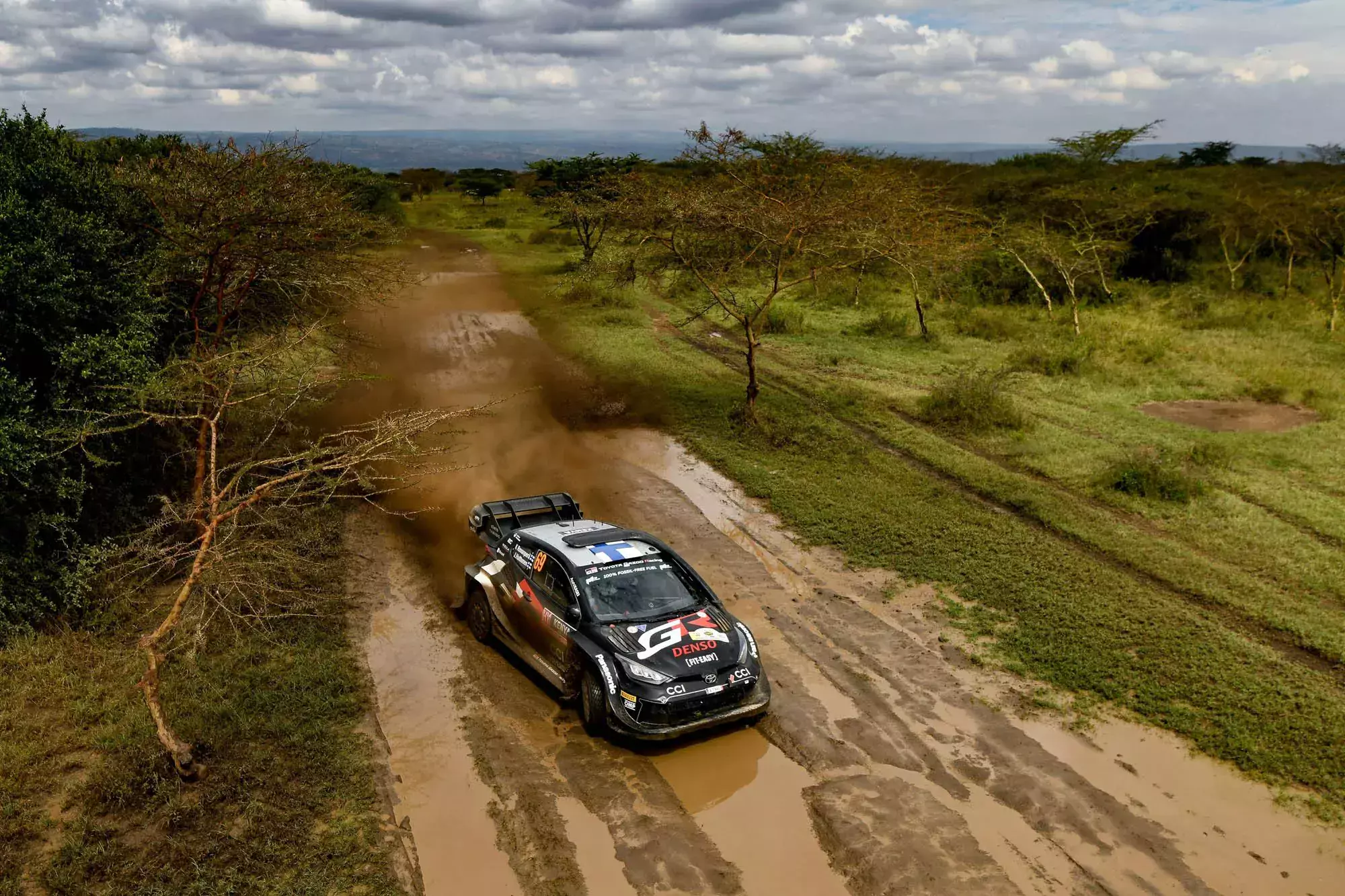 Kalle Rovanpera / Toyota GR Yaris Rally1 / Rajd Safari 2024 / WRC