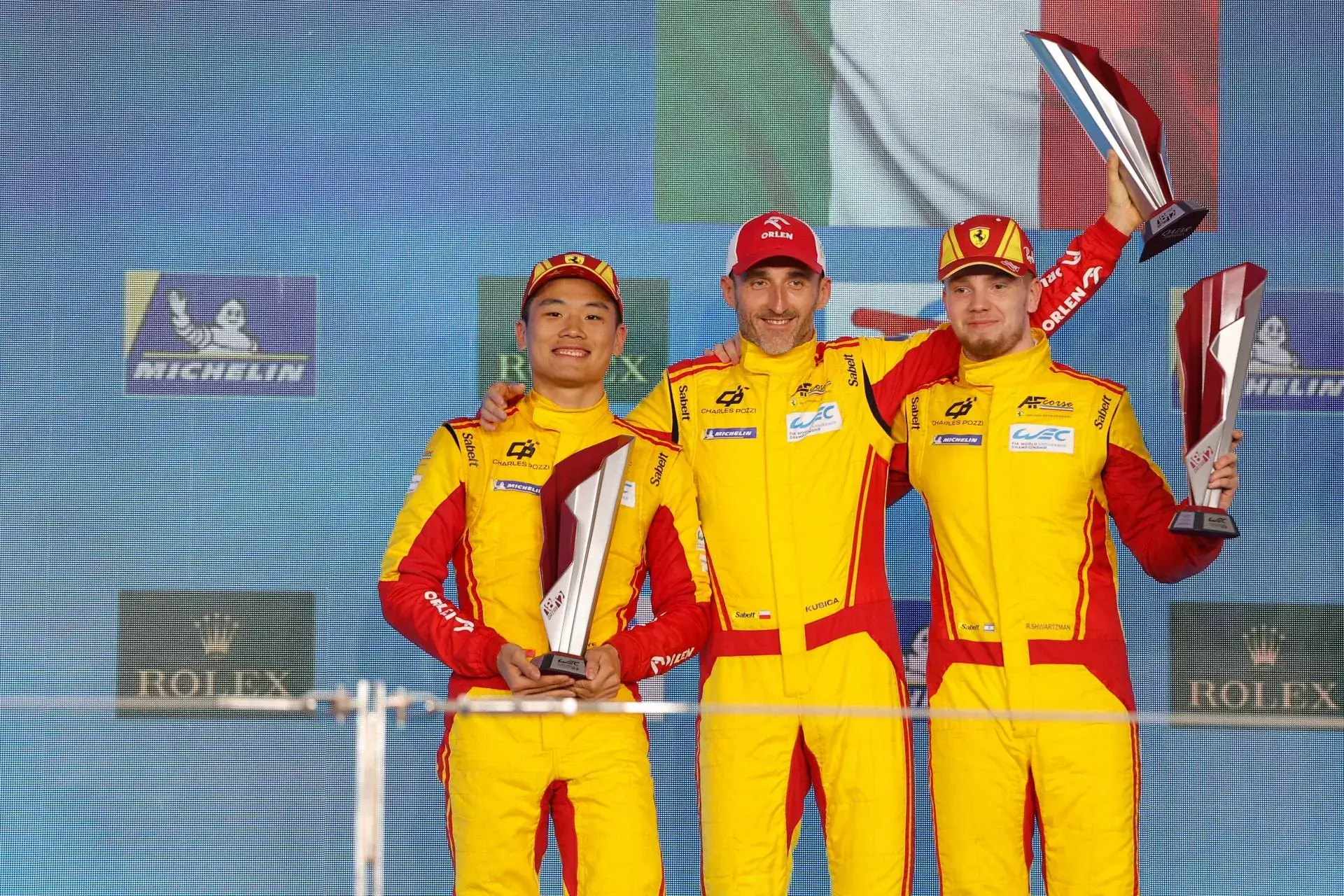 orlen team robert kubica af corse wec imola