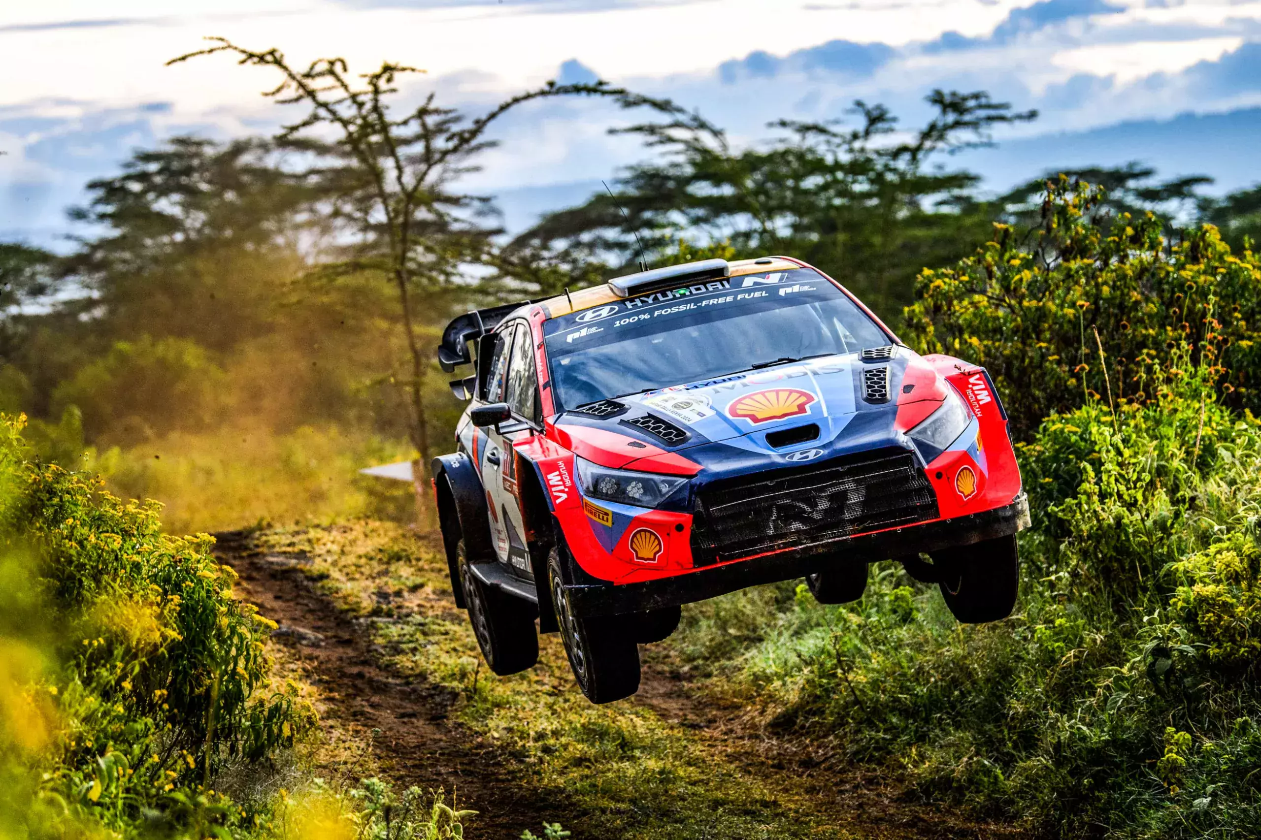 Ott Tanak / Martin Jarveoja / Hyundai i20 N Rally1 / Rajd Safari 2024 / WRC