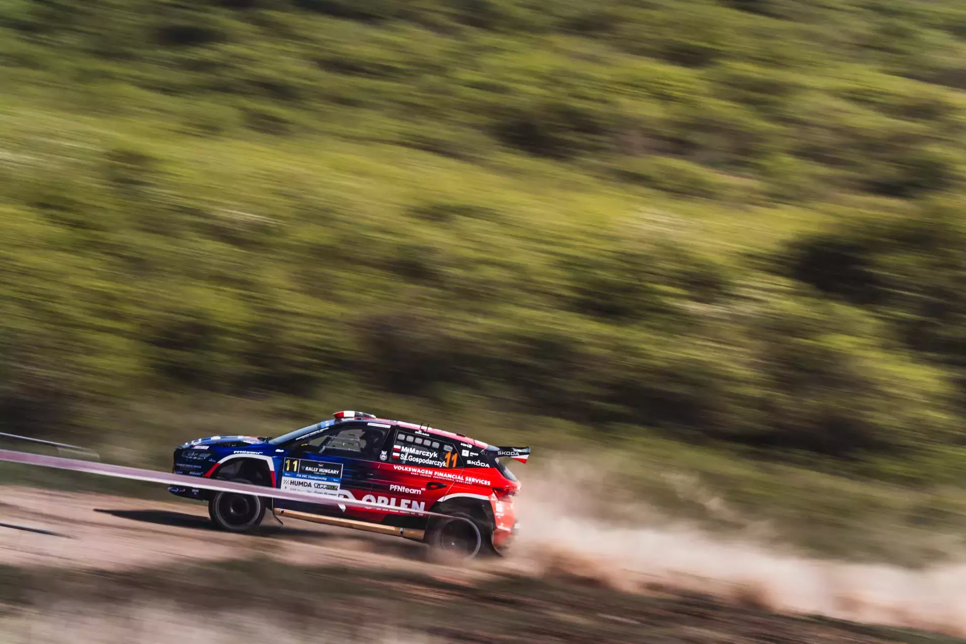 rajd węgier erc orlen team miko marczyk szymon gospodarczyk