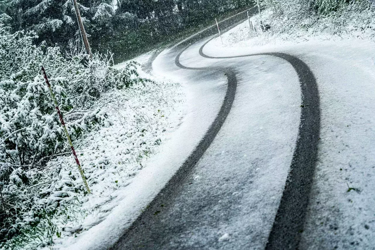 WRC / Śnieg w Rajdzie Chorwacji 2024