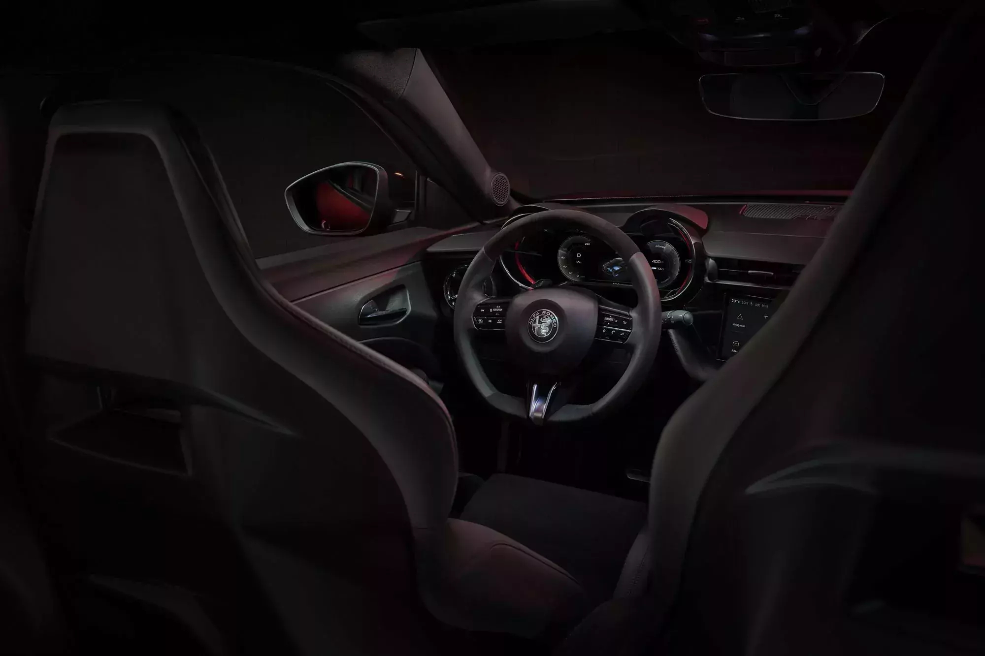 Alfa Romeo Junior wnętrze / niegdyś Alfa Romeo Milano