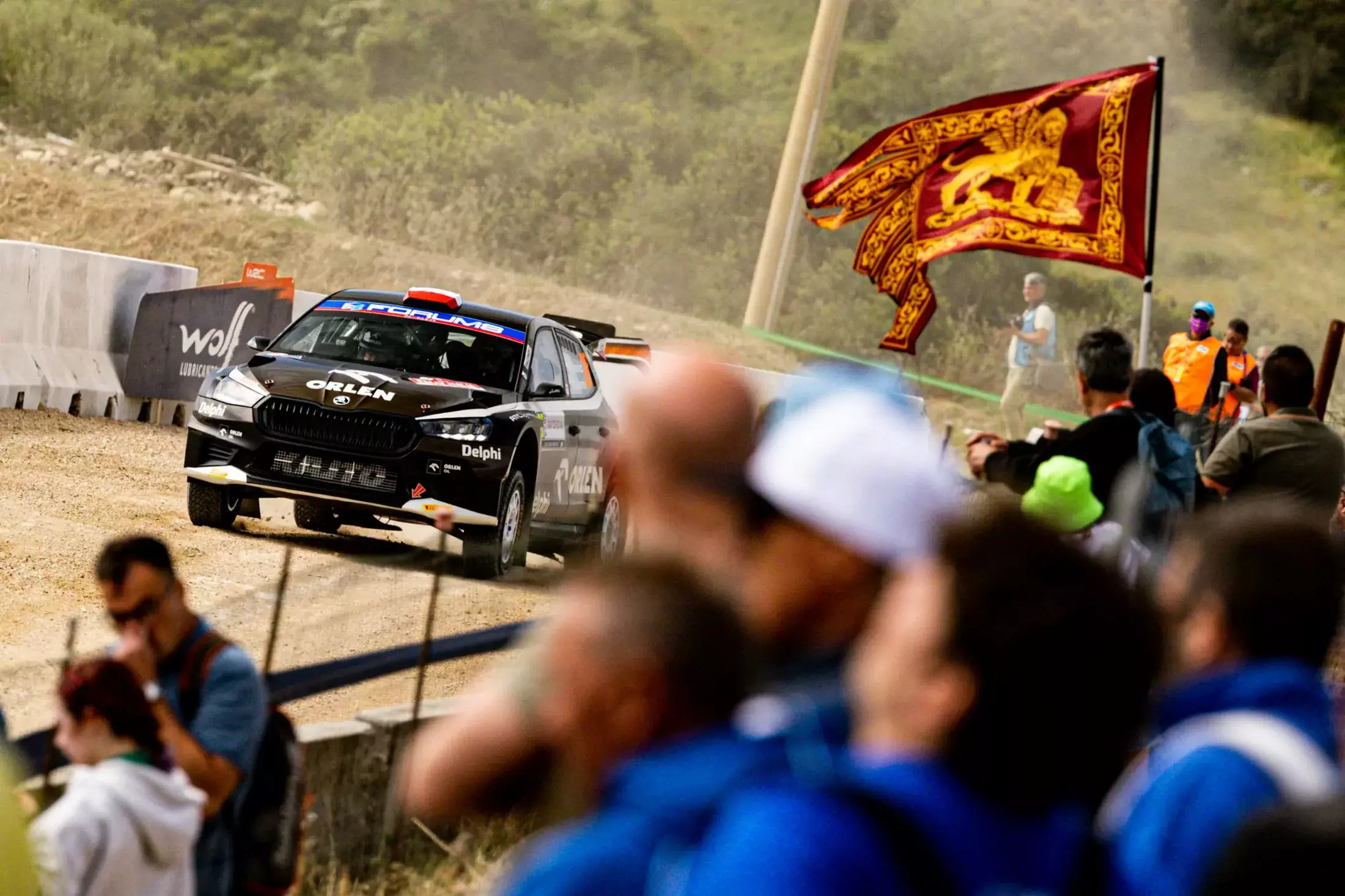 Kajetan Kajetanowicz Maciej Szczepaniak ORLEN Rally Team Rajd Sardynii WRC
