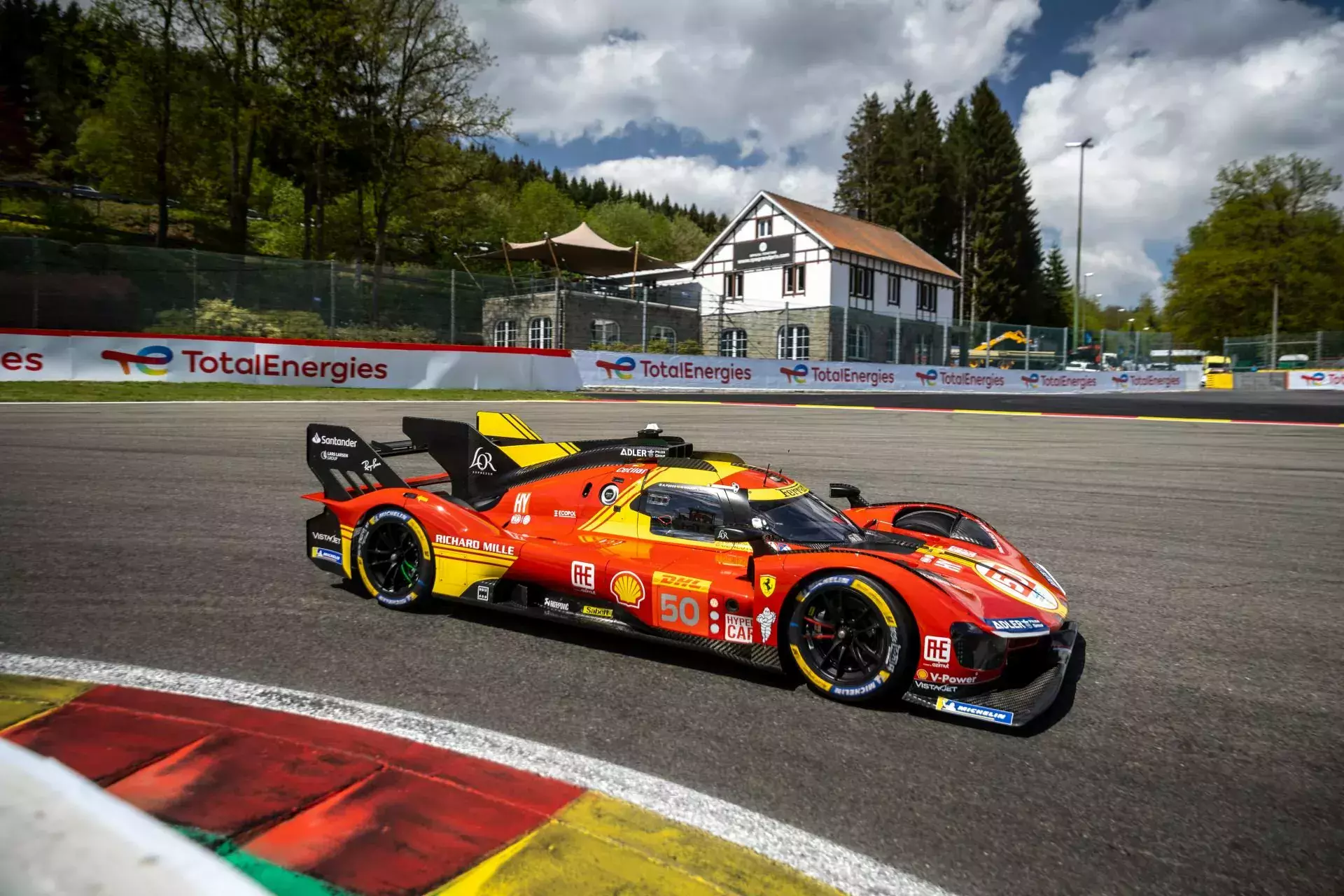 Robert Kubica WEC Ferrari AF Corse ORLEN Team Spa Francorchamps