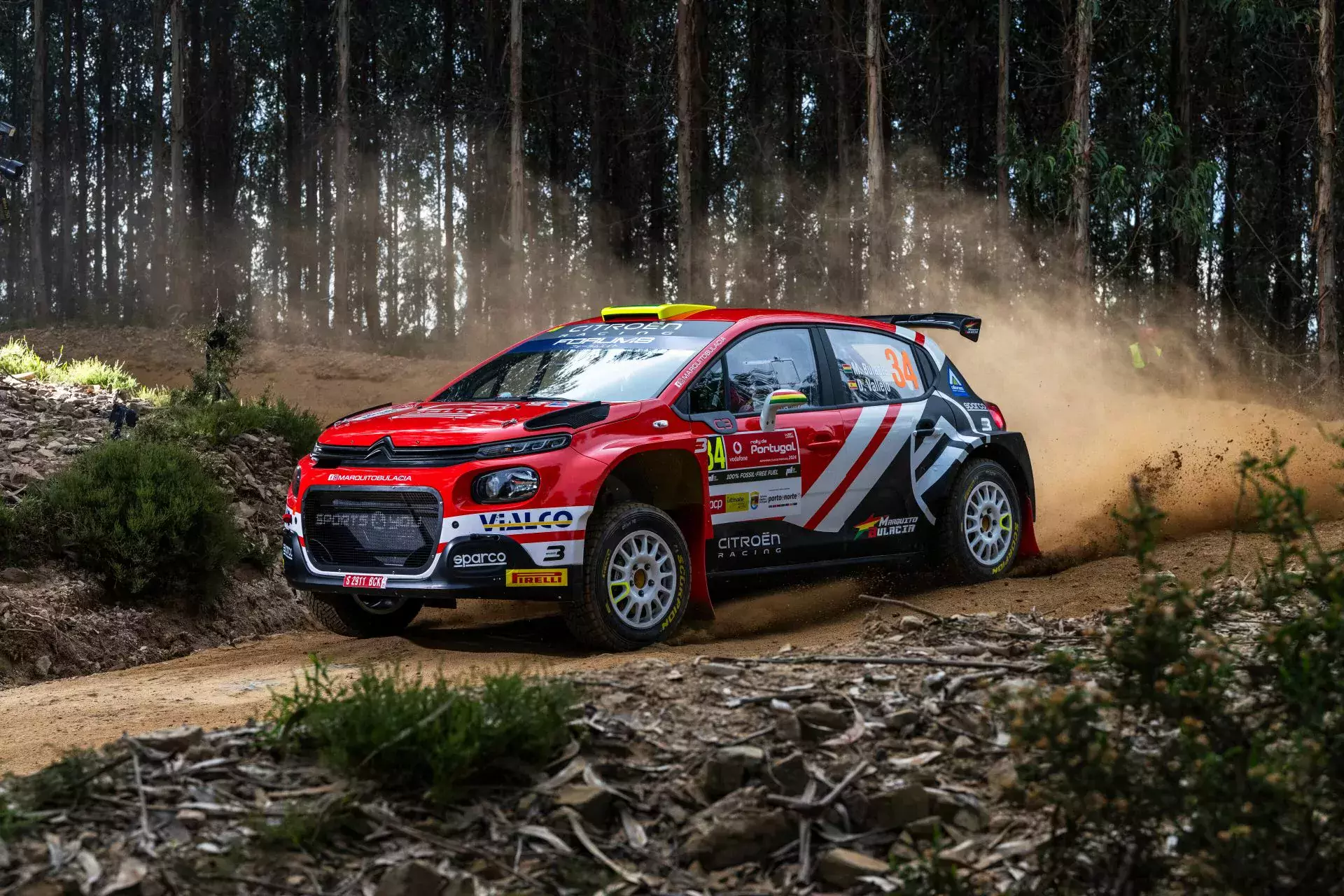 WRC Rajd Portugalii odcinek testowy