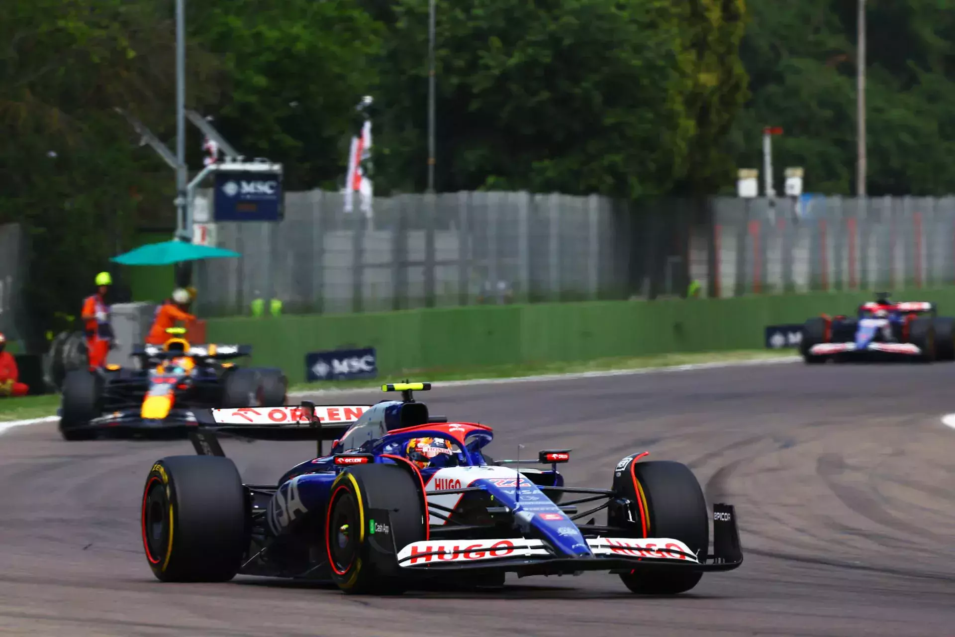 Formuła 1 F1 Grand Prix Emilii Romanii Visa Cash App RB ORLEN Team