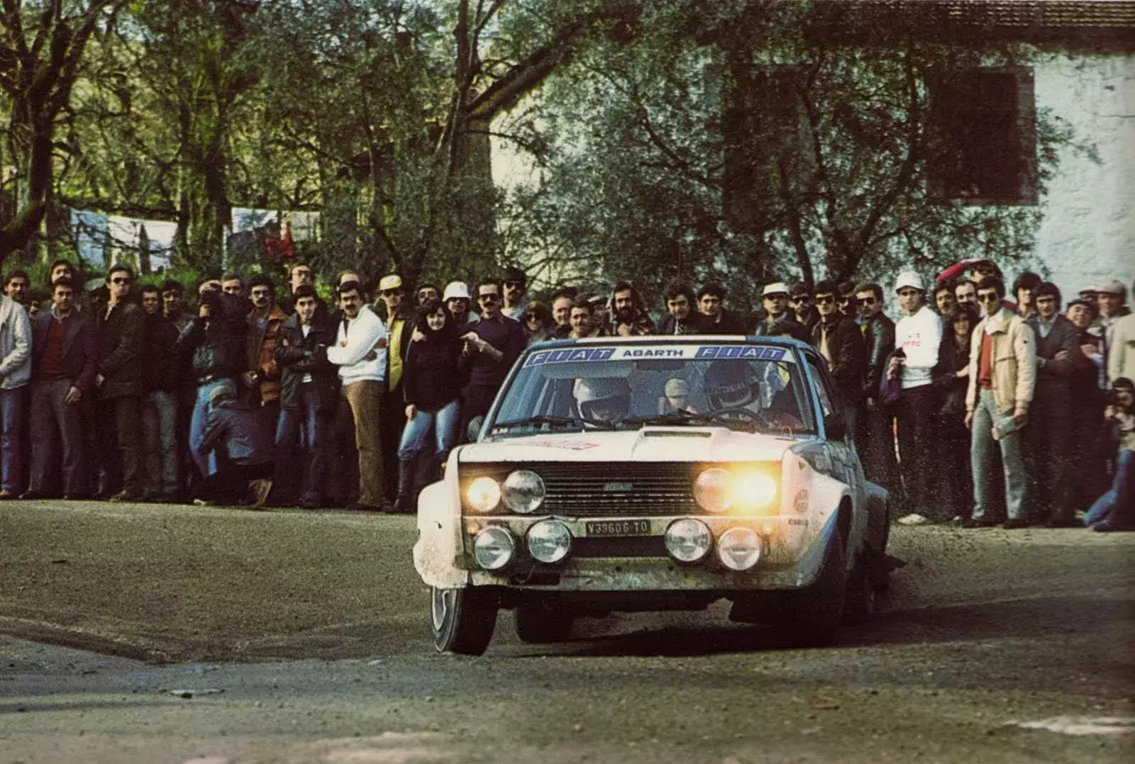 Markku Alen / Fiat 131 Abarth / Rajd Portugalii 1981 / WRC
