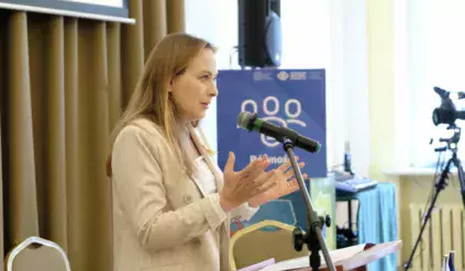 Pani ministra Katarzyna Pełczyńska-Nałęcz / minister funduszy i polityki regionalnej