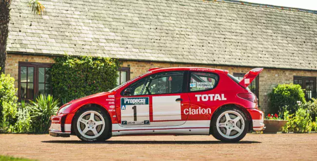 Peugeot 206 WRC Evo 2 na sprzedaż