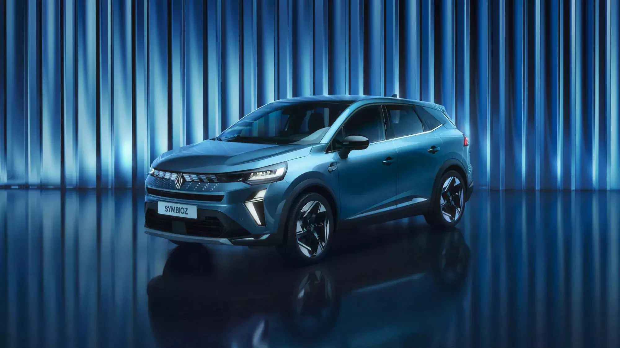 Renault Symbioz E-Tech Full Hybrid / Iconic Mercury Blue / rodzinny SUV