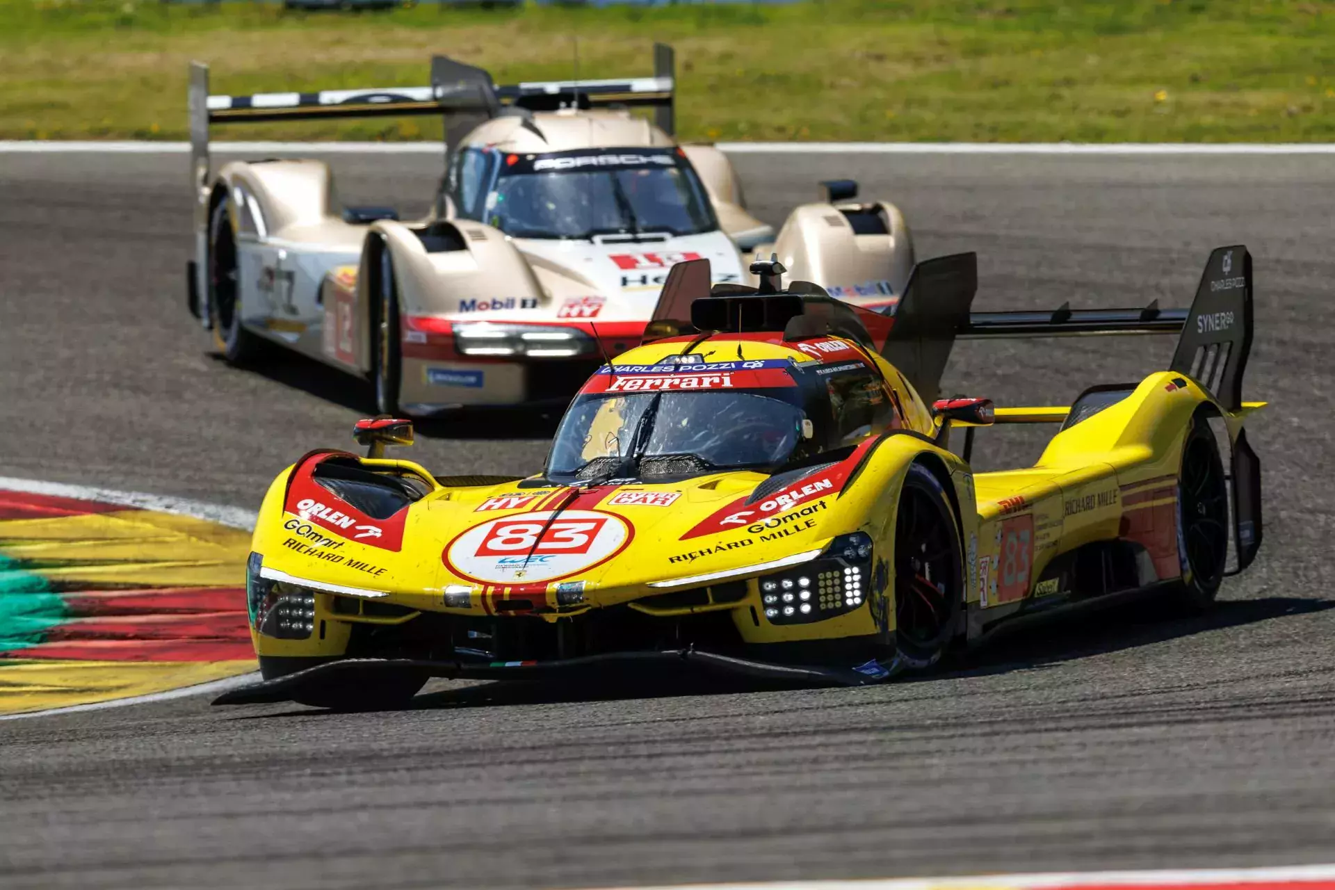 robert kubica wec spa orlen team af corse ferrari