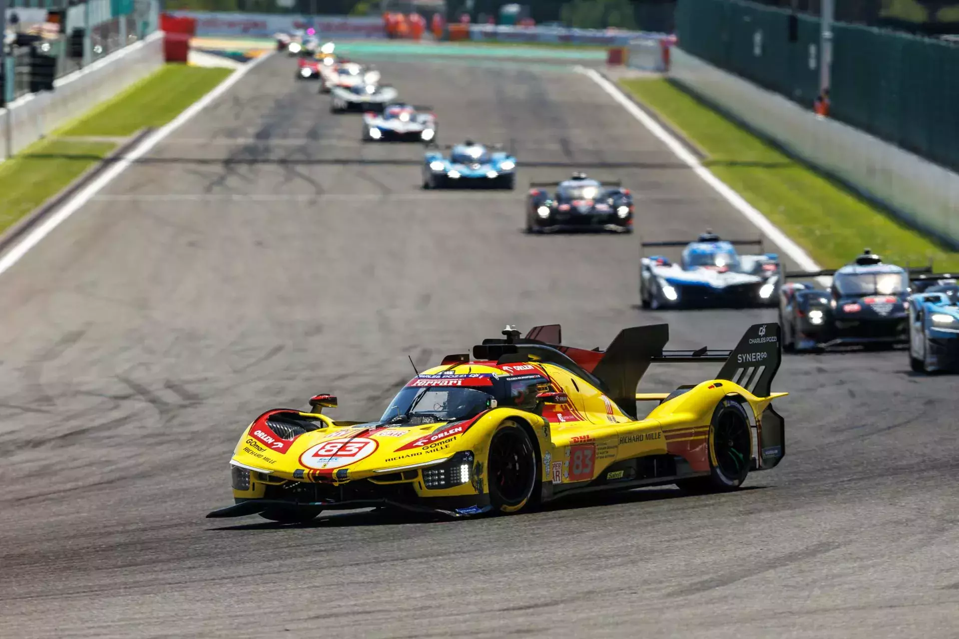 robert kubica wec spa orlen team af corse ferrari