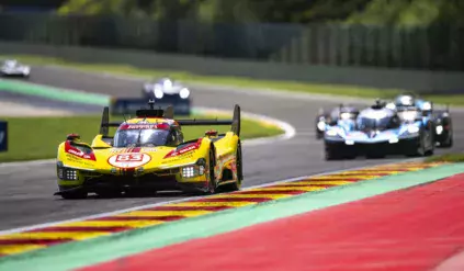 robert kubica wec spa orlen team af corse ferrari