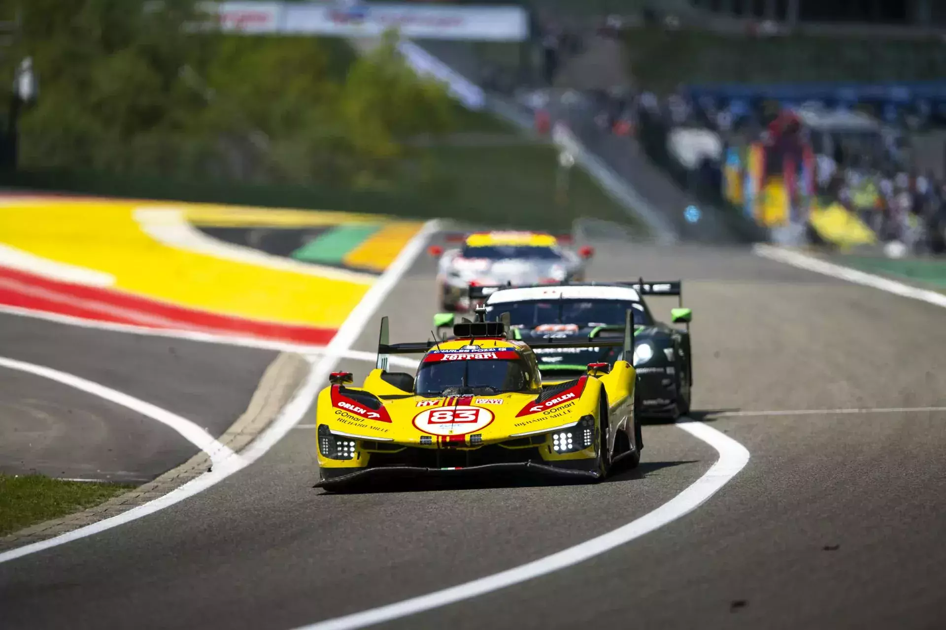 robert kubica wec spa orlen team af corse ferrari