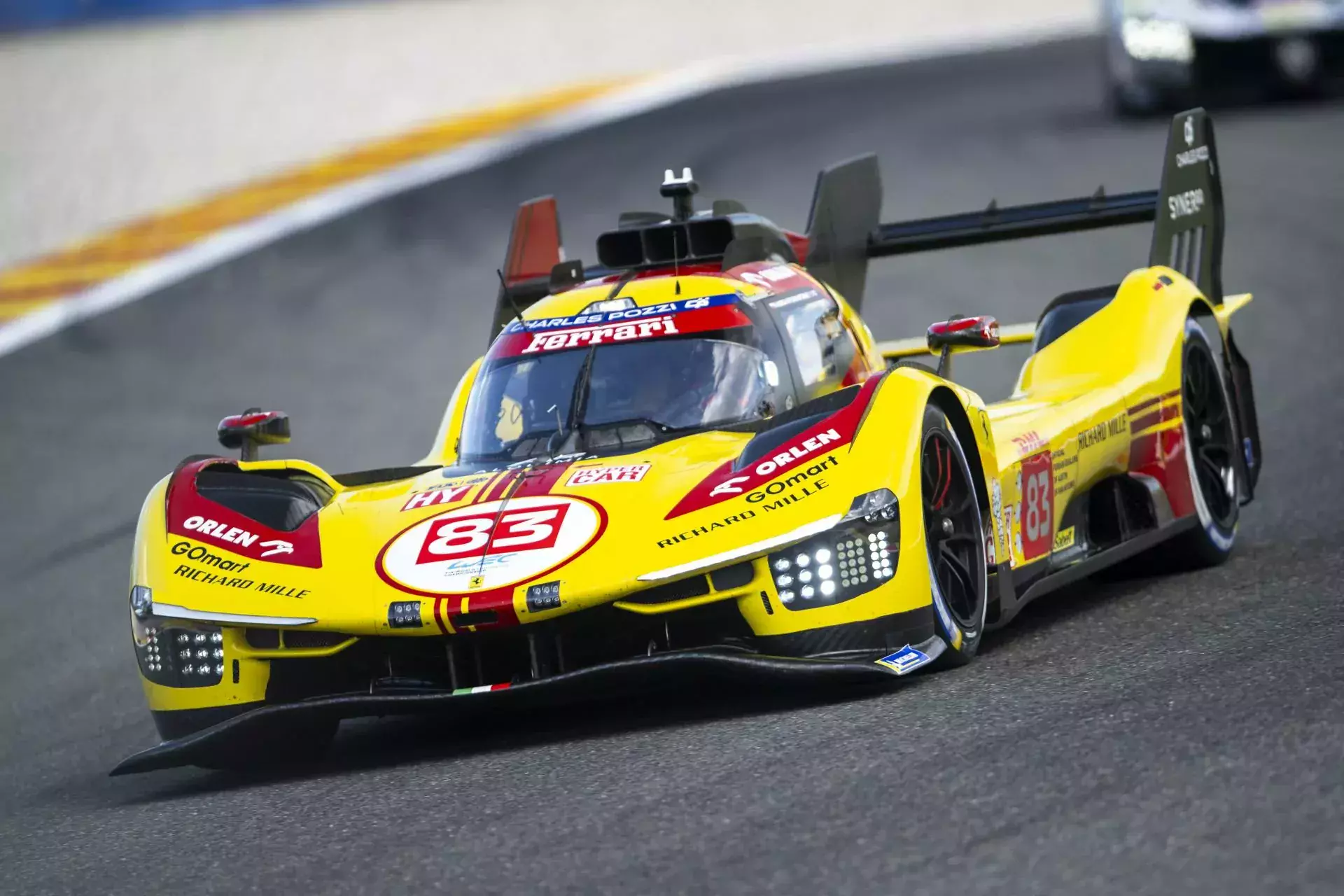 robert kubica wec spa orlen team af corse ferrari