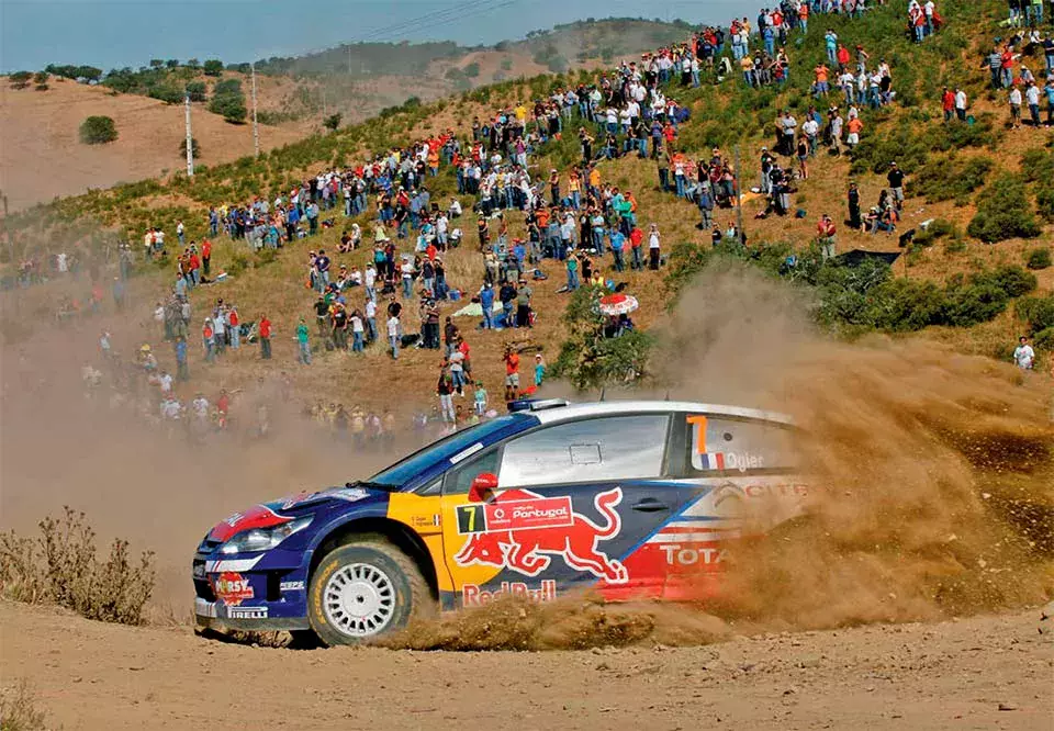 Sebastien Ogier / Citroen C4 WRC / Rajd Portugalii 2010 / WRC