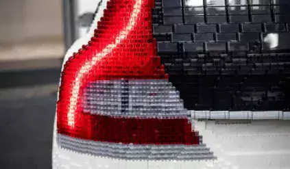 Volvo V70 z Klocków LEGO: Kreatywne wyznanie miłości do motoryzacji