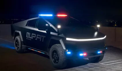 Policyjna Tesla Cybertruck trafi do policji jeszcze w tym roku
